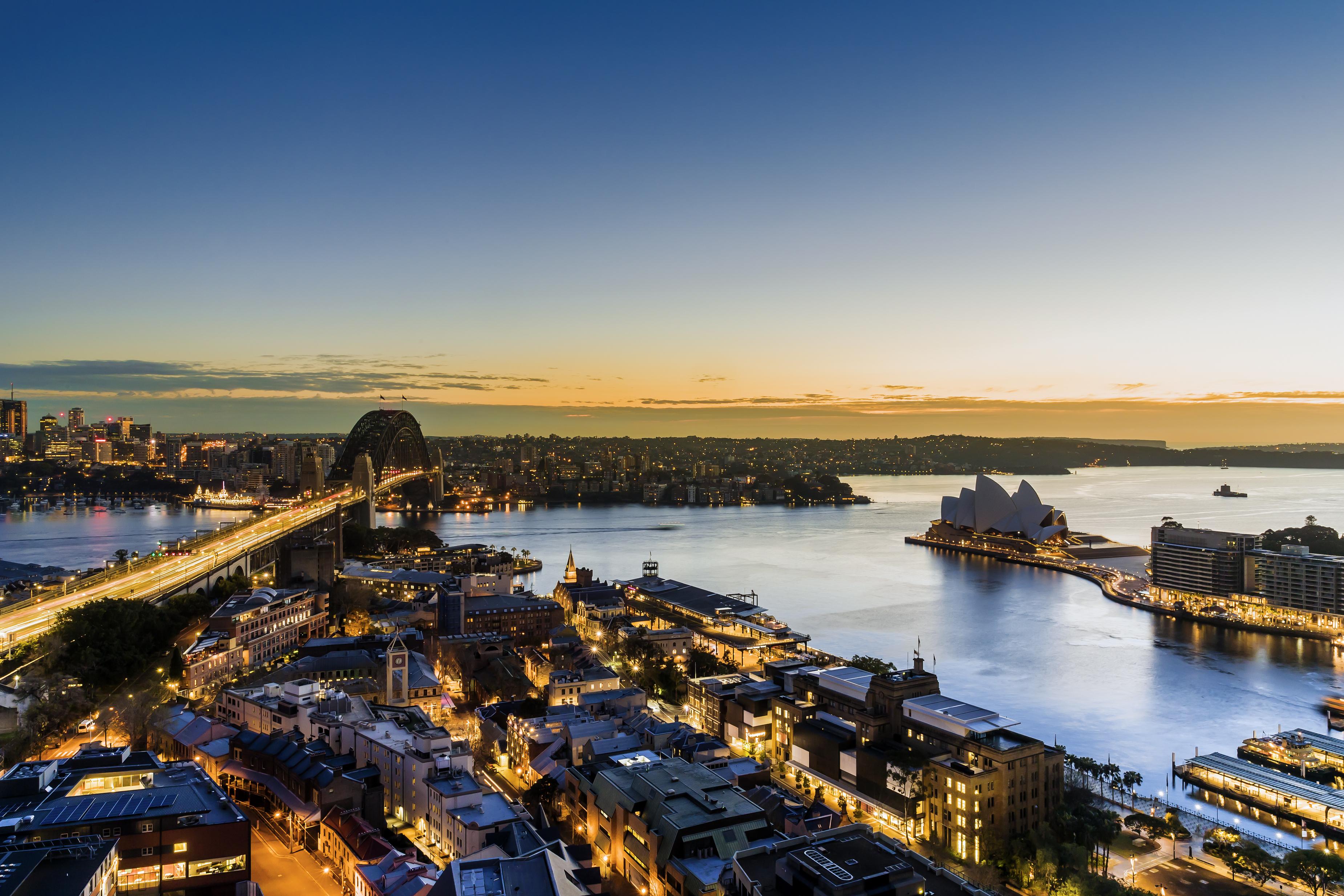 The Sebel Quay West Suites Sydney Exterior foto View of the city from the Westin Hotel
