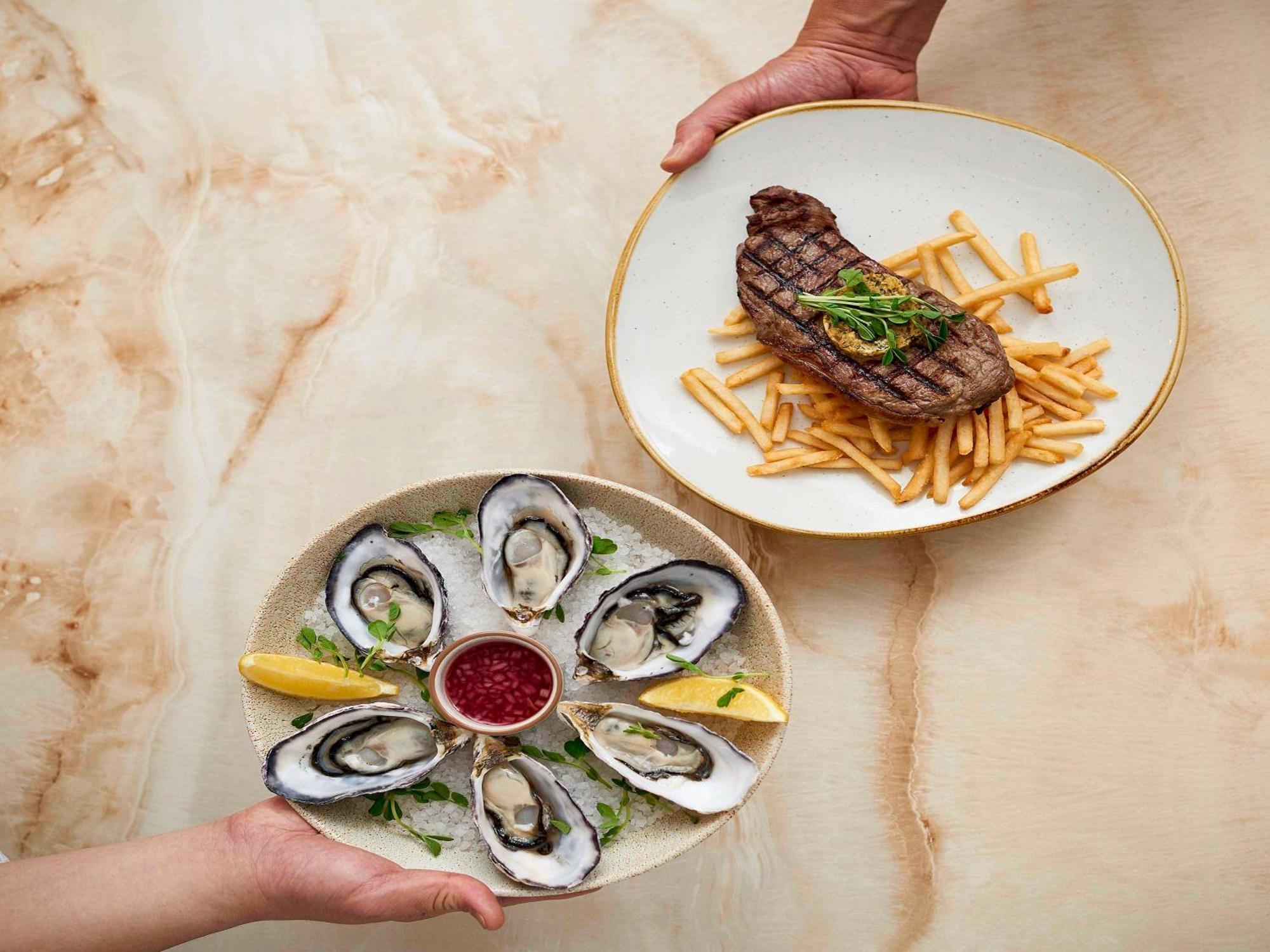 The Sebel Quay West Suites Sydney Exterior foto Oysters and steak