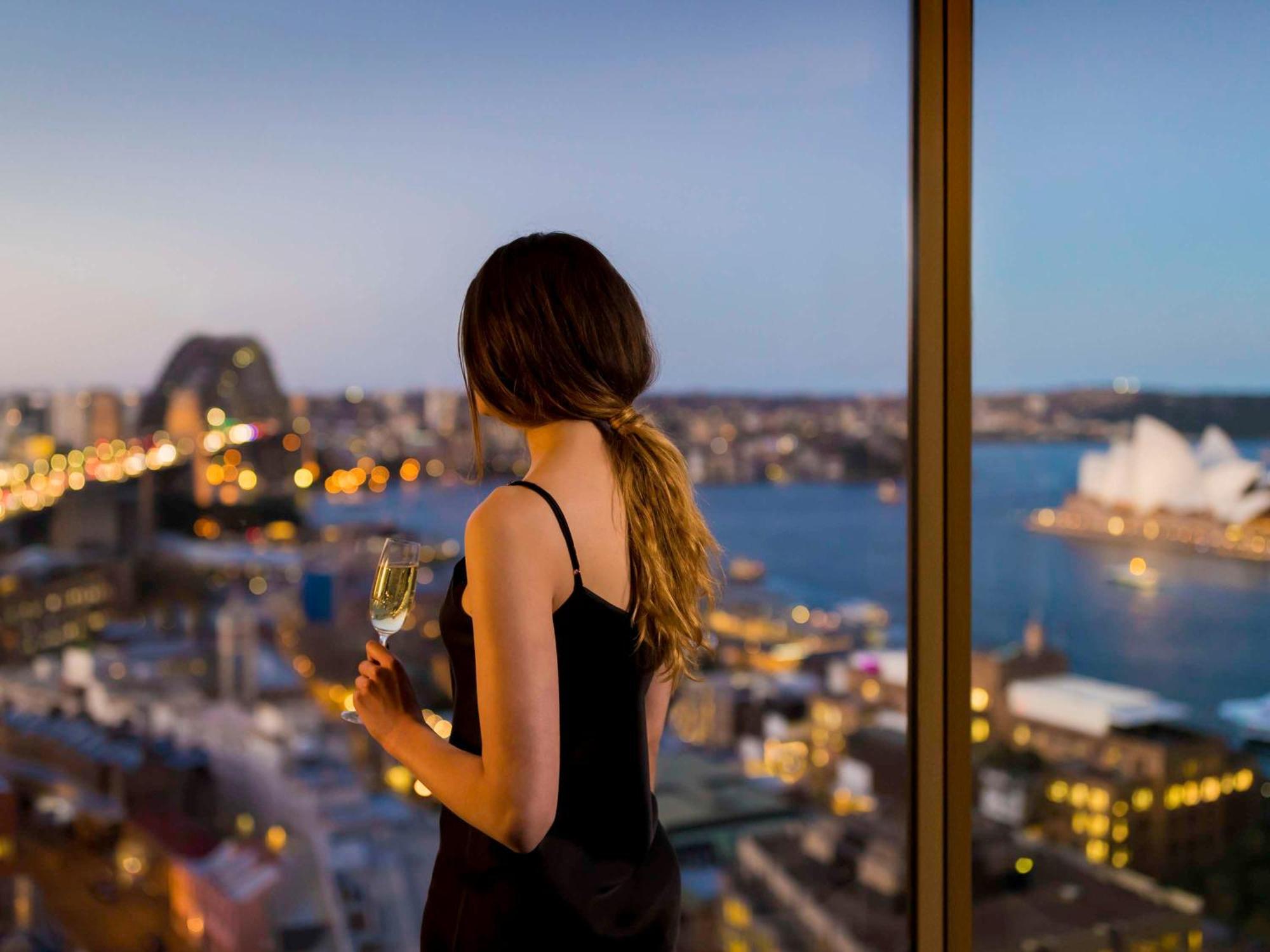 The Sebel Quay West Suites Sydney Exterior foto View from a suite